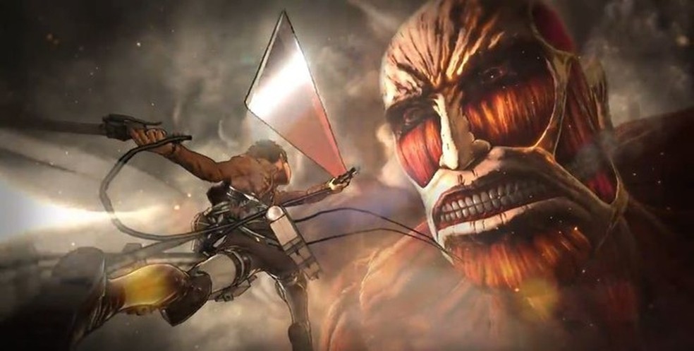 Jogo do anime Attack on Titan tem vídeo de gameplay para PS3, PS4