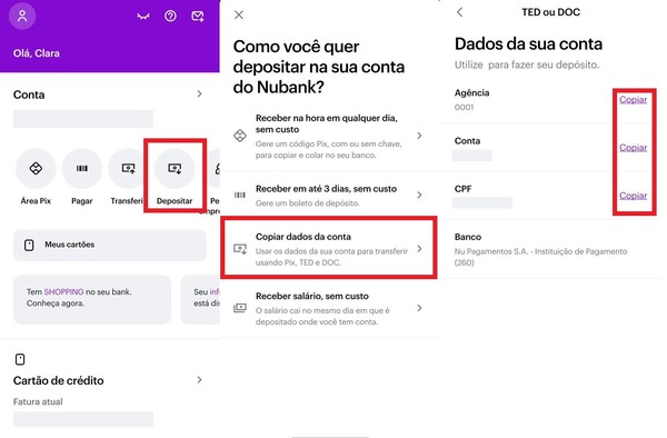 Como depositar dinheiro no Nubank: conheça as 5 formas possíveis