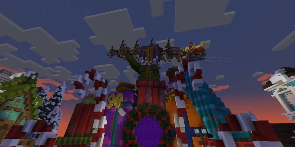 Hypixel: Um dos servidores de minijogos no Minecraft — Foto: Reprodução/GameRant