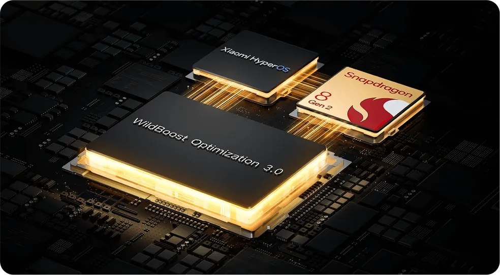 Demonstração do Snapdragon 8 Gen 2 — Foto: Reprodução/Xiaomi