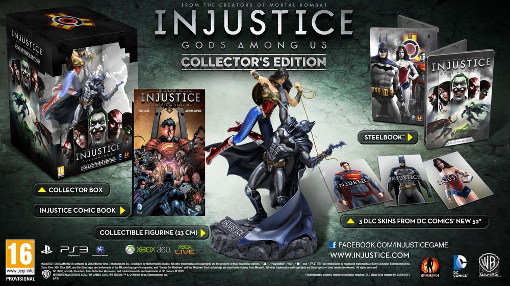 Injustice, jogo de pancadaria entre heróis, chega em abril com edição ...