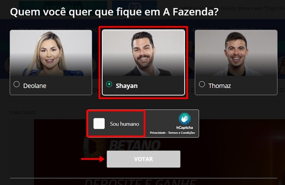 A Fazenda 2022: como votar no R7.com para salvar peão da 5ª roça