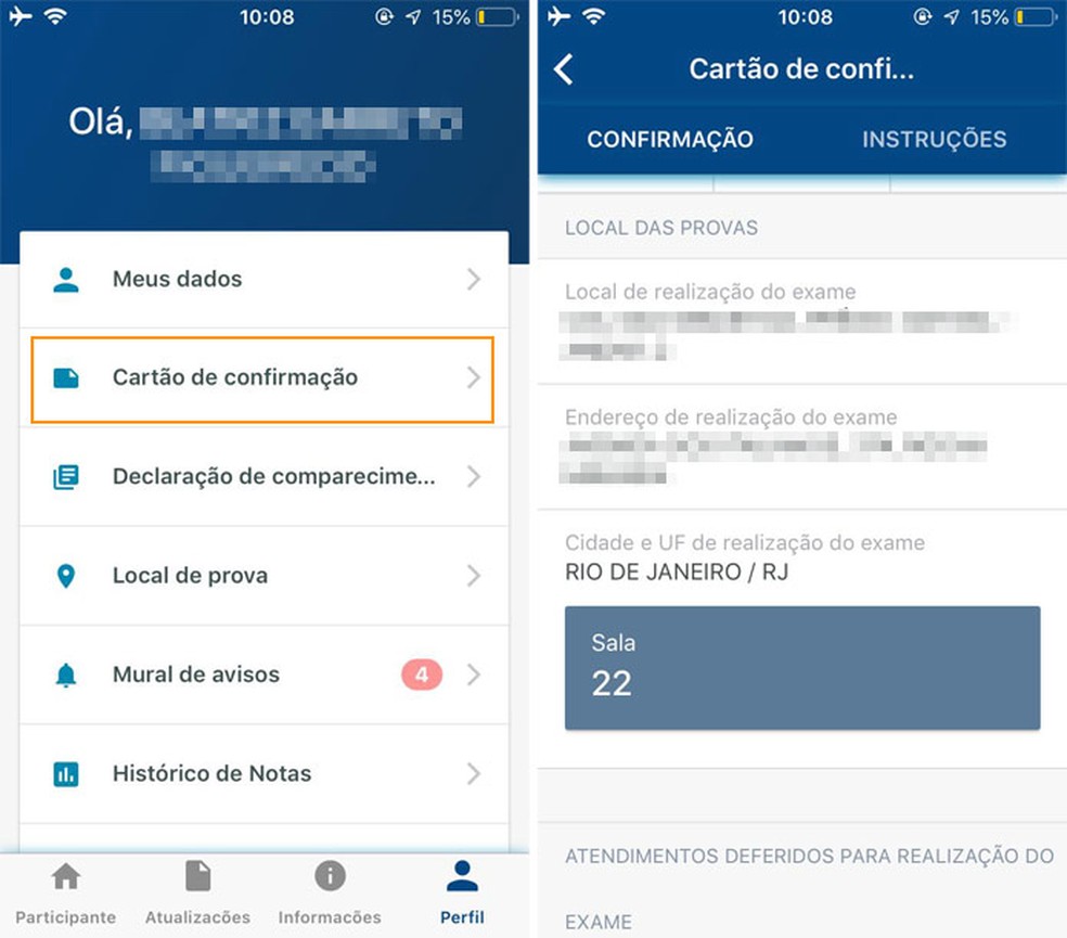 Enem 2018: como consultar local da prova e o cartão de confirmação no app