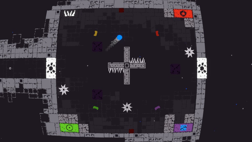 qomp2 é um jogo de aventura e quebra-cabeça que mostra o que acontece quando a bolinha de Pong escapa da arena — Foto: Reprodução/Steam