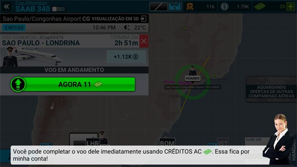 Airline Commander Dinheiro Infinito
