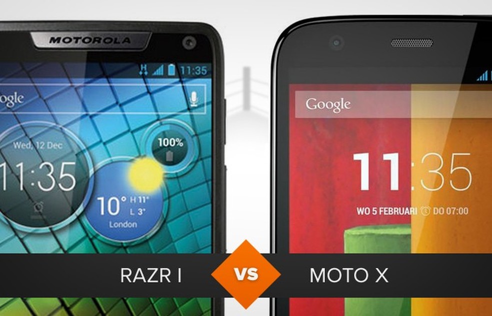 Razr I ou Moto G? Confira o comparativo de celular da semana