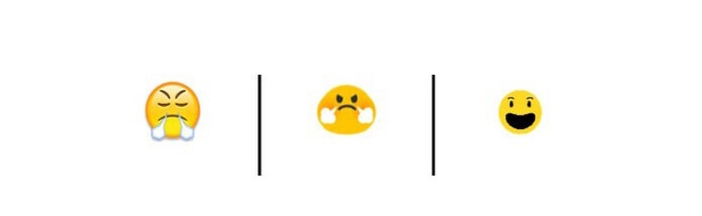 Dois simples emojis ofende minori*s Insignificantes Isso