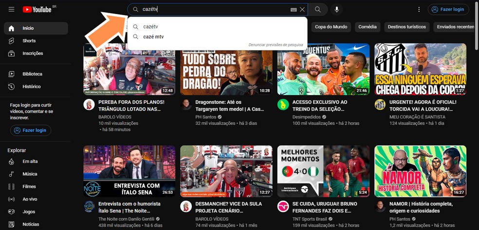 Copa do Mundo na live do Casimiro: quais jogos e como assistir ao vivo e  online no  e na Twitch