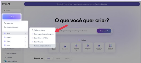 Inner AI: como usar IA que cria conteúdo para empresas