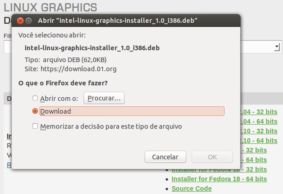 Como instalar driver de video no Linux com o Intel Graphics Installer