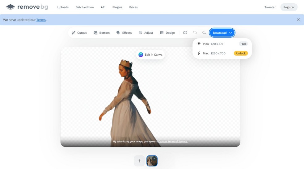 Como remover fundo de imagem com IA: sites e apps que funcionam