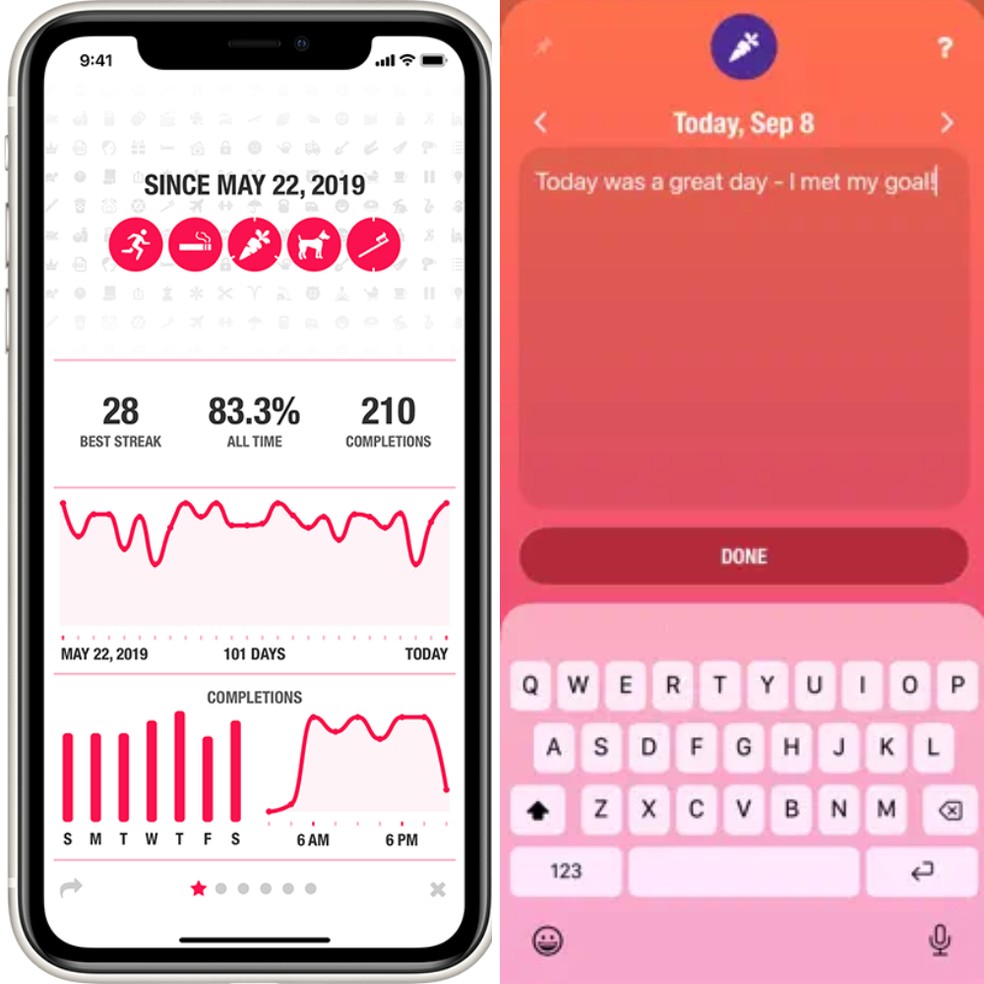  Reprodução/Streaks - App Store