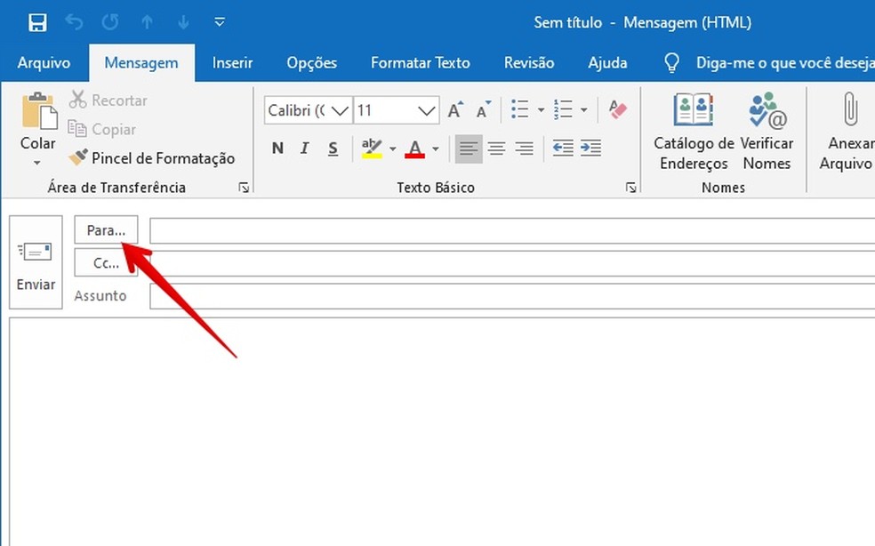 Como criar um grupo de email no Outlook