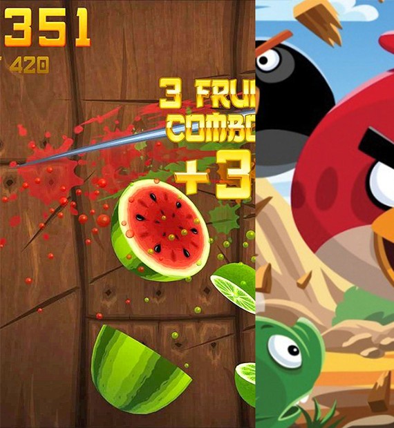 Cortando MUITAS FRUTAS no NOVO FRUIT NINJA → Fruit Ninja 2 [ jogo de  celular ] 📱🎮 