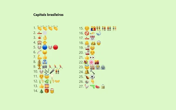 Triviamoji combina adivinhas com emojis num jogo online divertido - Site do  dia - SAPO Tek