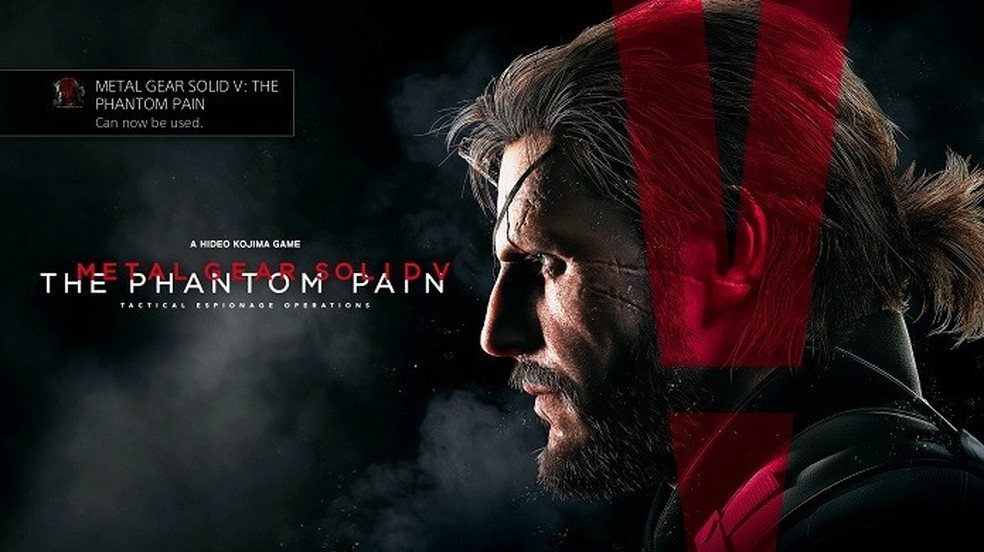 Metal Gear Solid V: The Phantom Pain, enfim, chegou aos consoles (Foto: Reprodução/Thiago Barros) — Foto: TechTudo