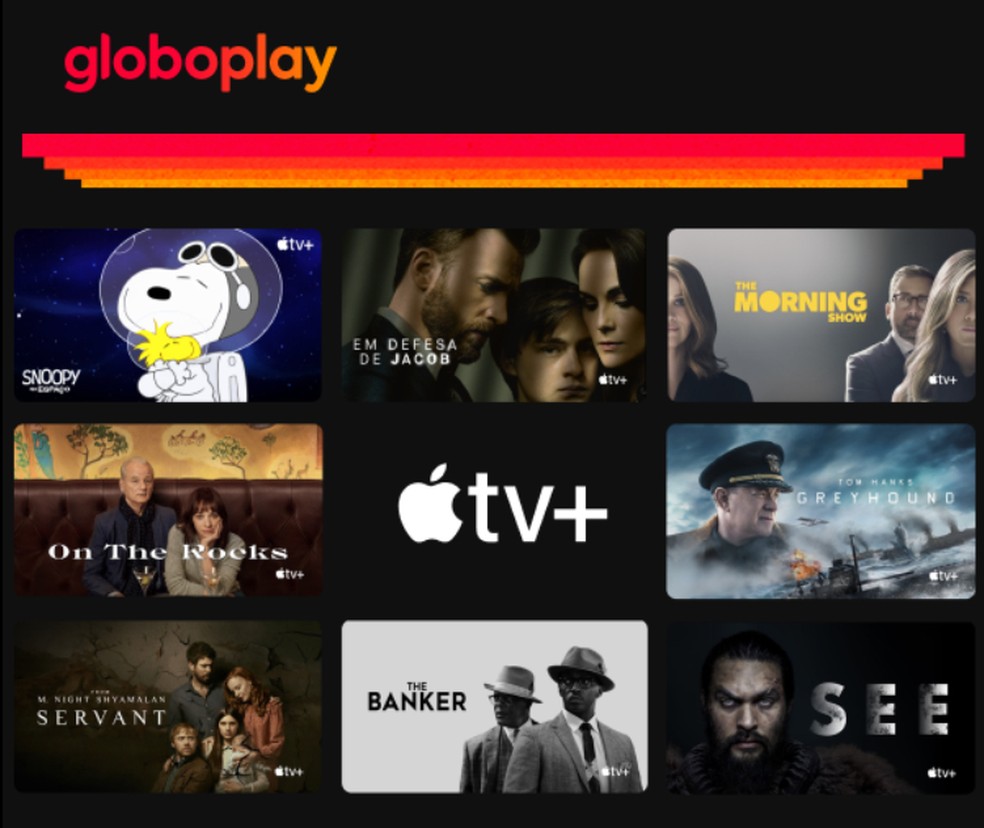 Globoplay oferece três meses grátis de Apple TV+