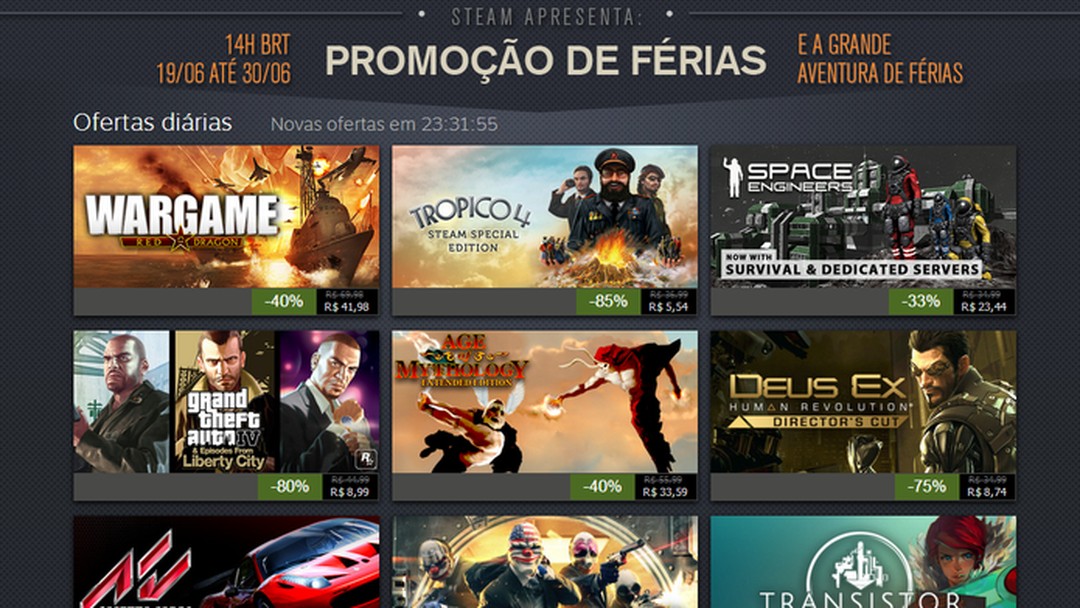 Ofertas da semana: GTA 4 e Max Payne 3 por menos de R$ 40