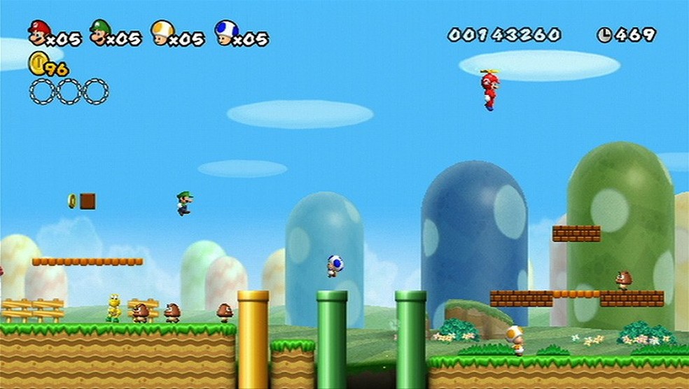 Jogo Super Mario.wii Para Xbox 360