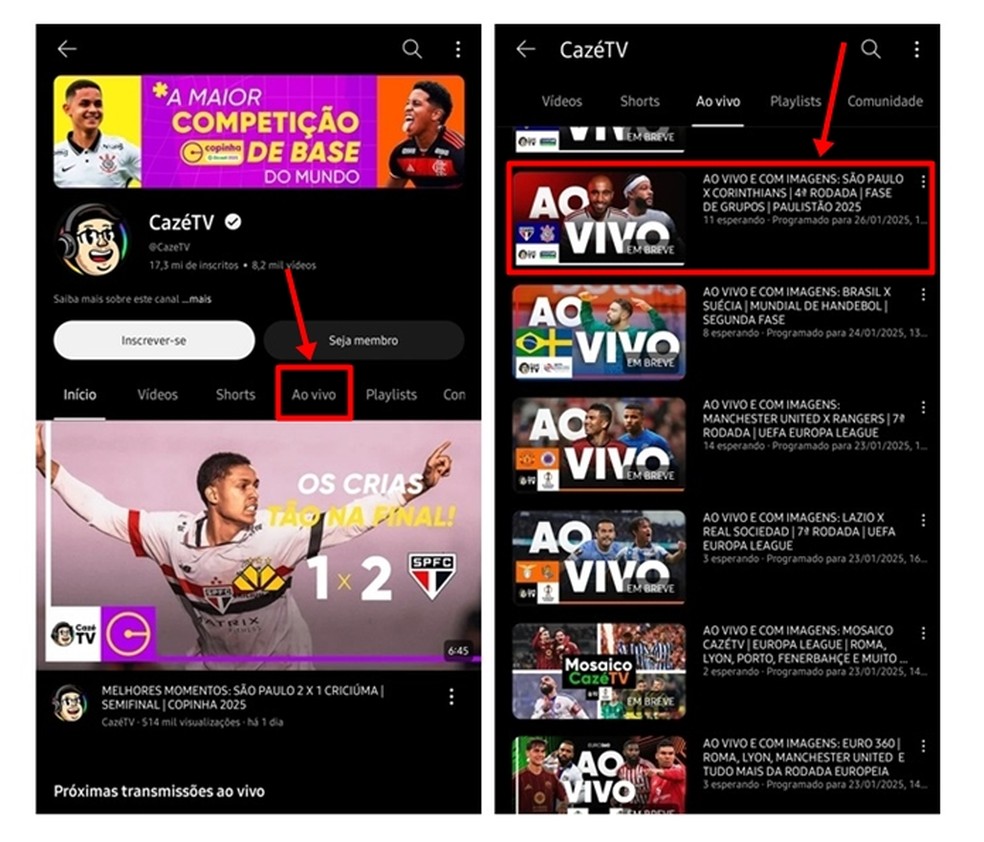  Reprodução/Gabriela Andrade