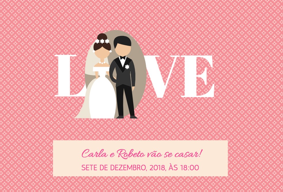 Convite Casamento Rosas para editar  Convite casamento online, Convite de  casamento, Convite de casamento editavel
