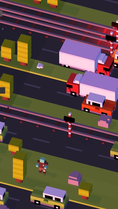 freeway - jogo da galinha atravessando a rua 