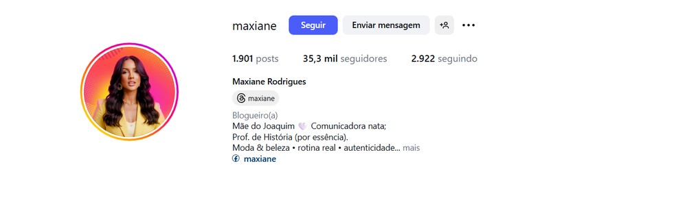  Reprodução/Instagram