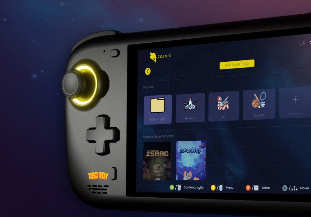 Zeenix ou Steam Deck? Compare console brasileiro a modelo popular da Valve