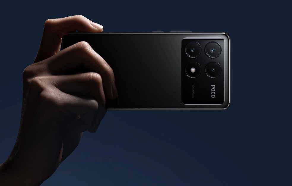 Poco X6 Pro em mãos — Foto: Reprodução/Xiaomi