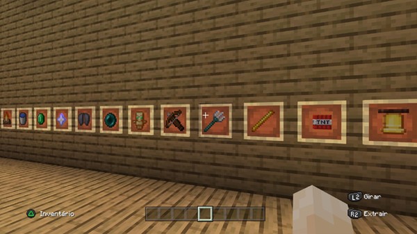 Como fazer quadro no Minecraft