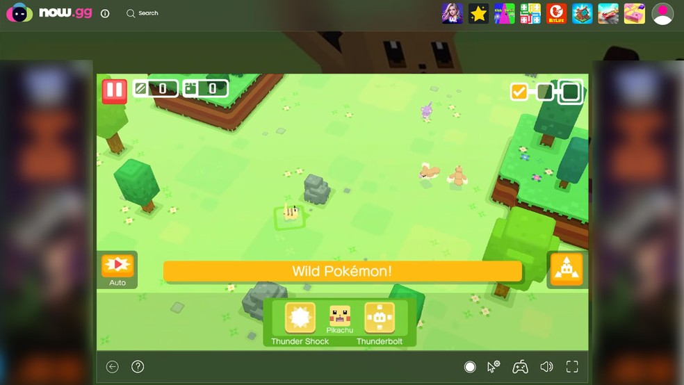 Uma forma legal de jogar games de Pokémon no PC é através de emuladores de Android como Bluestacks, Memu ou no site Now.GG — Foto: Reprodução/Rafael Monteiro