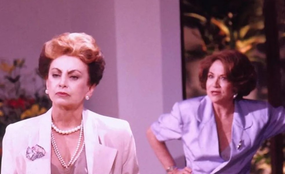 O mistério 'Quem matou Odete Roitman?', de Vale Tudo (1988) dominou as conversas em todo o Brasil e gerou concursos, premiando quem acertasse o nome do assassino — Foto: Reprodução/Memória Globo