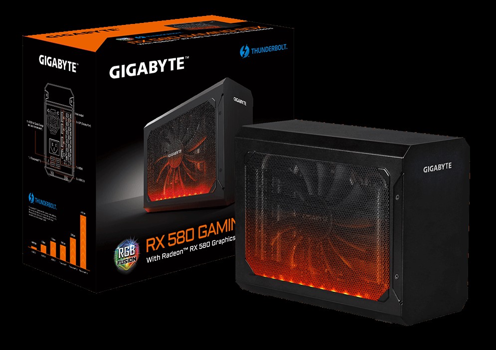 RX 580 Gaming box, da Gigabyte, tem placa de vídeo dedicada