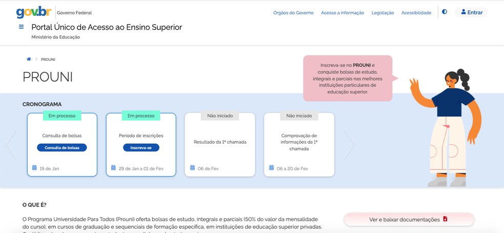 Prouni 2024: veja como se inscrever, quem tem direito, como funciona e mais