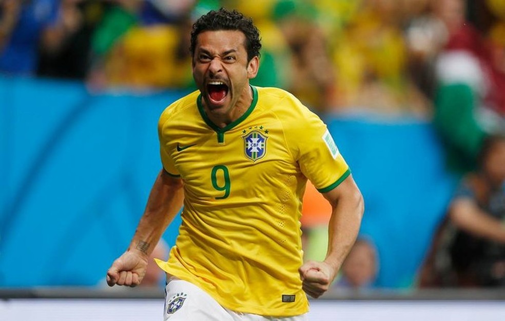 Marca marca seu primeiro gol da Copa do Mundo 2014 e sacode o Twitter (Foto: Divulgação/Facebook da CBF) — Foto: TechTudo