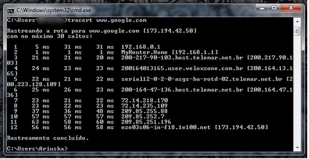 VER TODOS IP'S DA REDE PELO CMD (Prompt de Comando) – DOS – RDWD BLOG