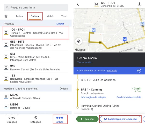 Moovit passa a mostrar a localização exata de ônibus e trens no Brasil;  veja como usar, Tecnologia