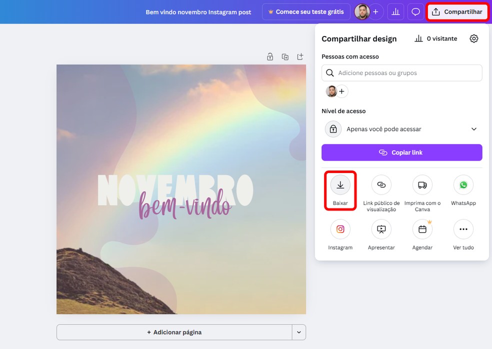  Reprodução/Rodrigo Fernandes