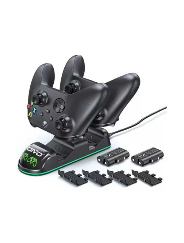 Estação de carregamento dupla para controle Xbox OIVO (Preto)