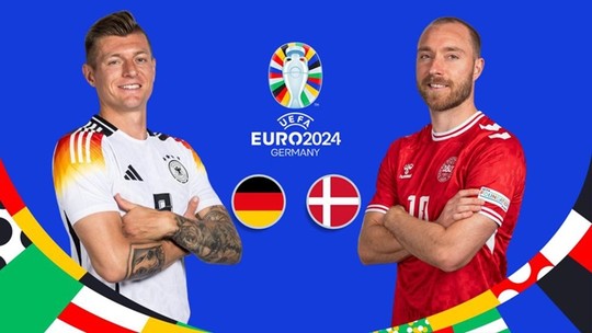 Alemanha x Dinamarca ao vivo: veja horário e onde assistir à Eurocopa