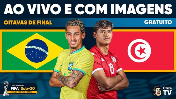 Brasil x Nigéria: como assistir ao jogo do Mundial Sub-20 na CazéTV