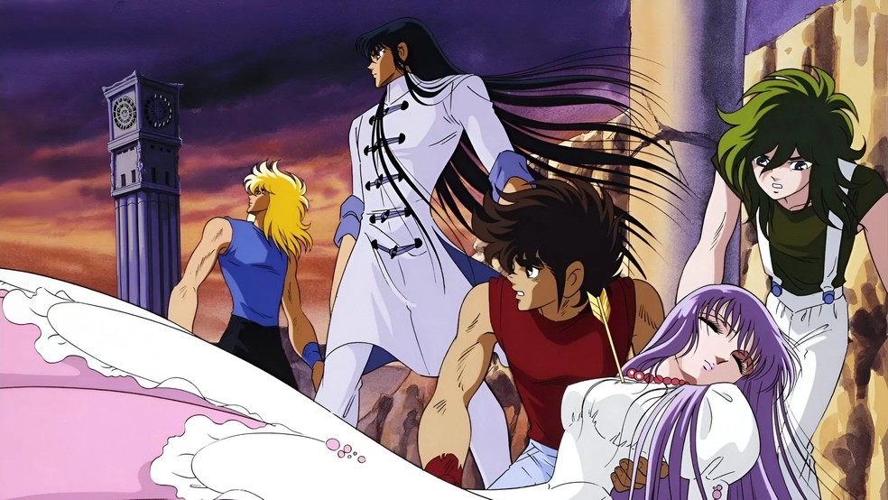 Os Cavaleiros do Zodíaco é um grande clássico dos animes shounen — Foto: Reprodução/The Movie Database