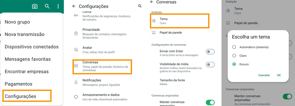 WhatsApp verde: tem como mudar a cor? 3 formas de personalizar o app