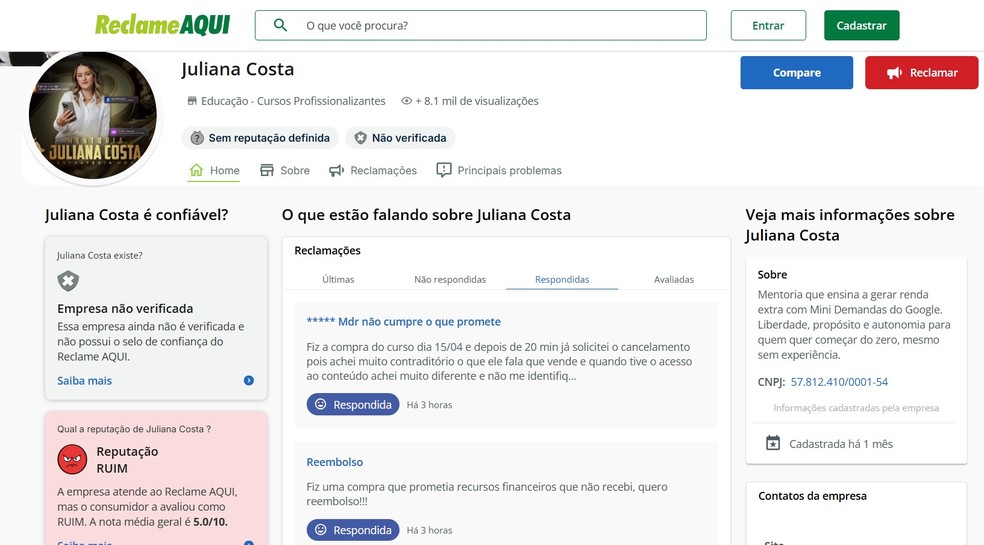  Reprodução/Thaisi Carvalho