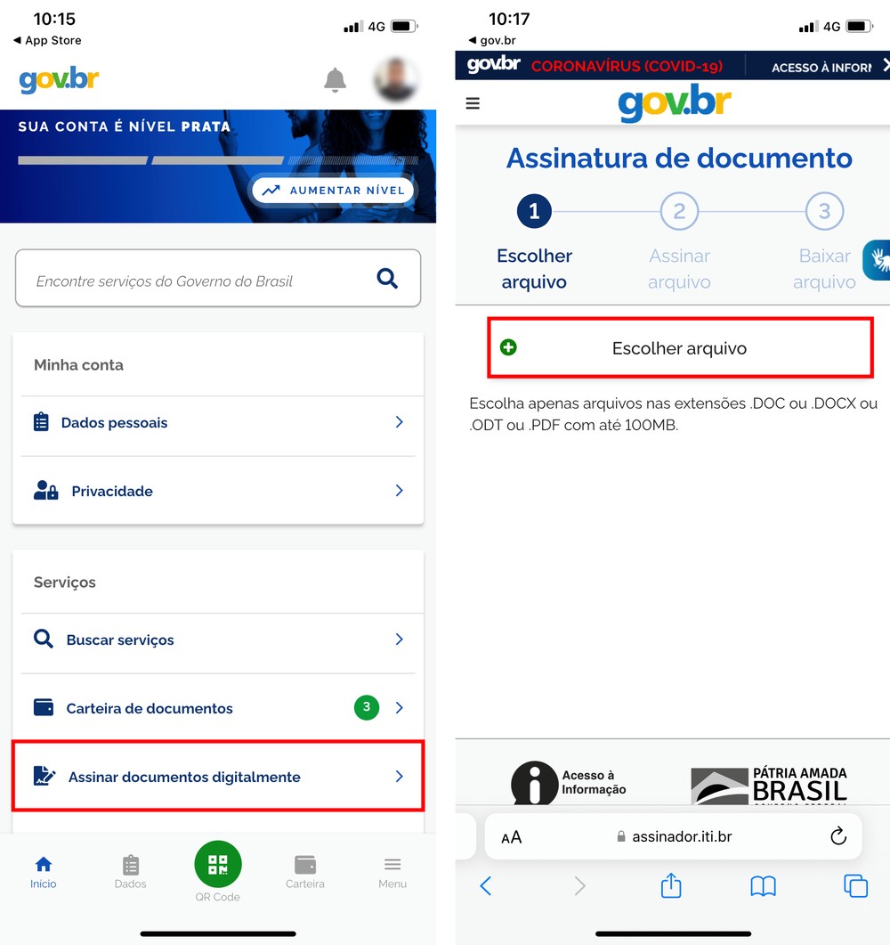 App Gov br Permite Assinar Documentos Pelo Celular Veja Como