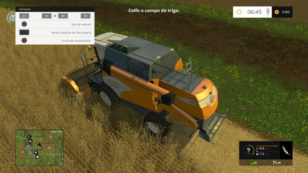 FARMING SIMULATOR 2015: # 9 [XBOX 360] Mais funções do cortador de