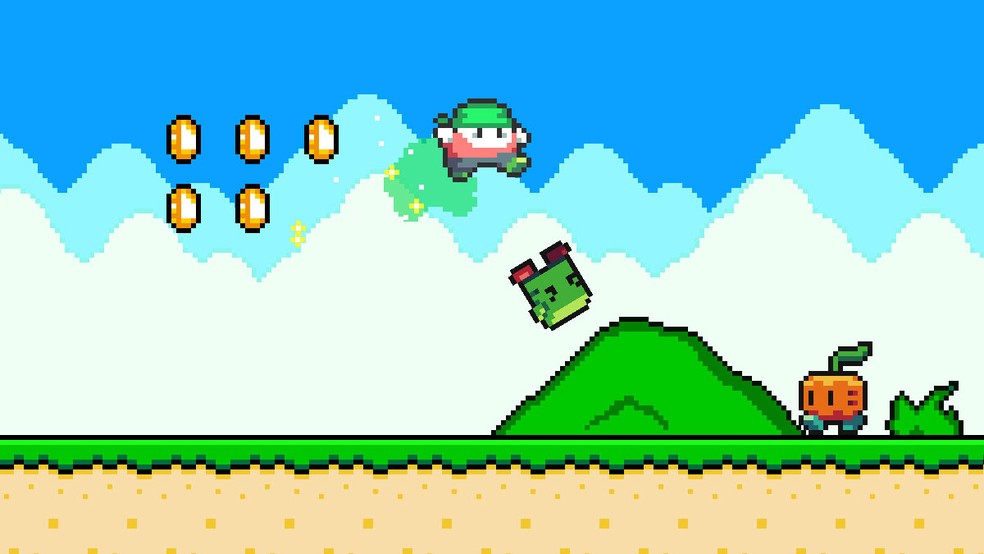 Super Onion Boy+ é um jogo de plataforma 2D semelhante ao clássico Super Mario World — Foto: Divulgação/Ratalaika Games