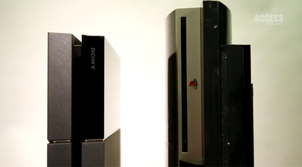Imagens comparam tamanho do PS5 Slim vs modelo antigo