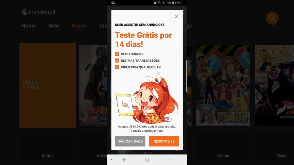 App para assistir a animes: veja como usar o Crunchyroll no celular