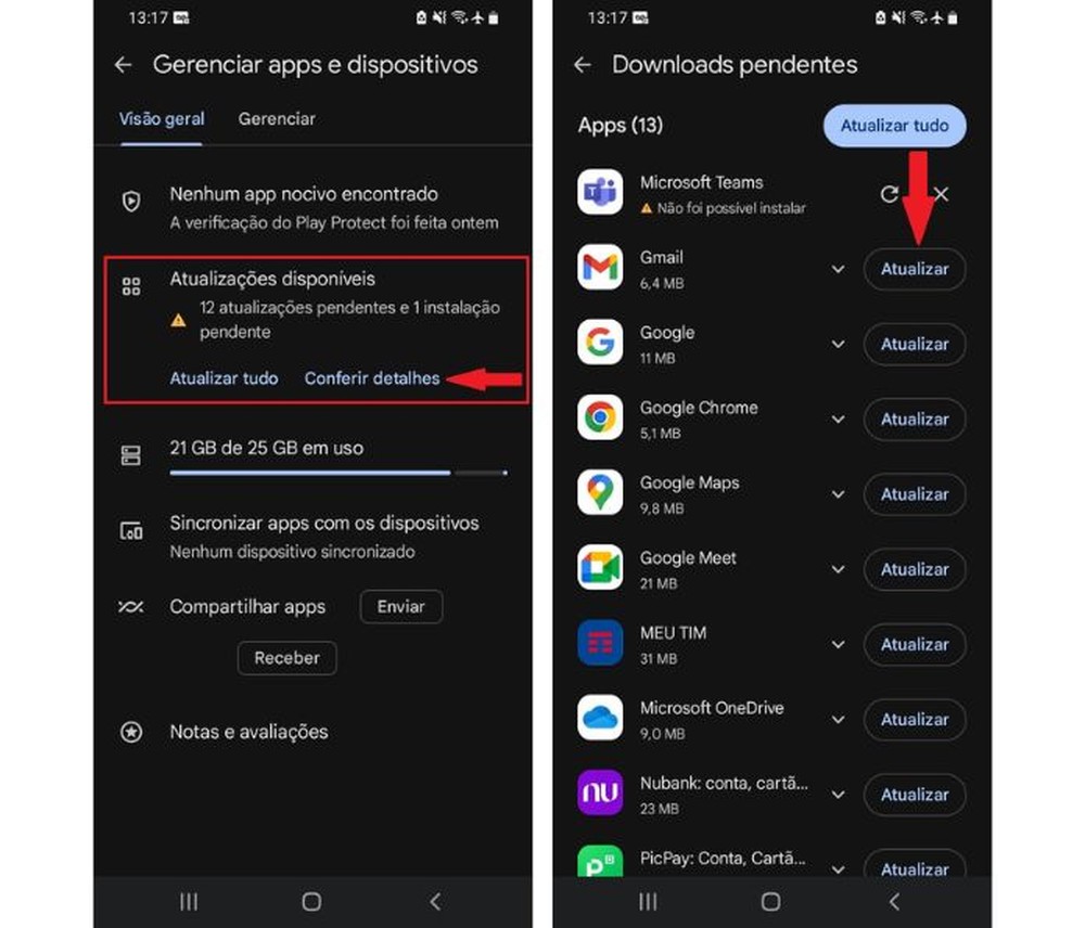 Como atualizar um aplicativo? Veja passo a passo no Android e iPhone